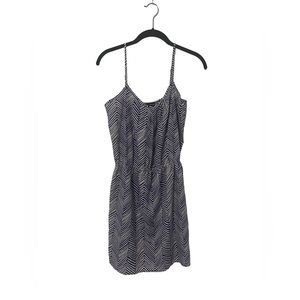 AQUA Navy summer vacation sundress. The blue is brighter than pictured.